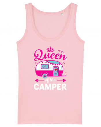 Queen Of The Camper Cotton Pink