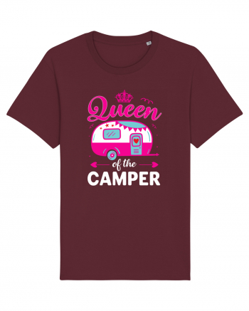 Queen Of The Camper Burgundy