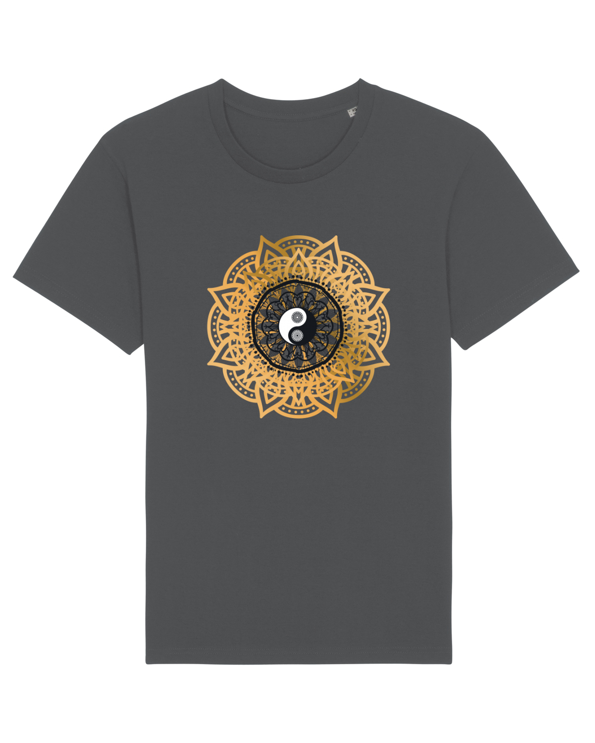 Tricou mânecă scurtă Unisex Rocker Anthracite