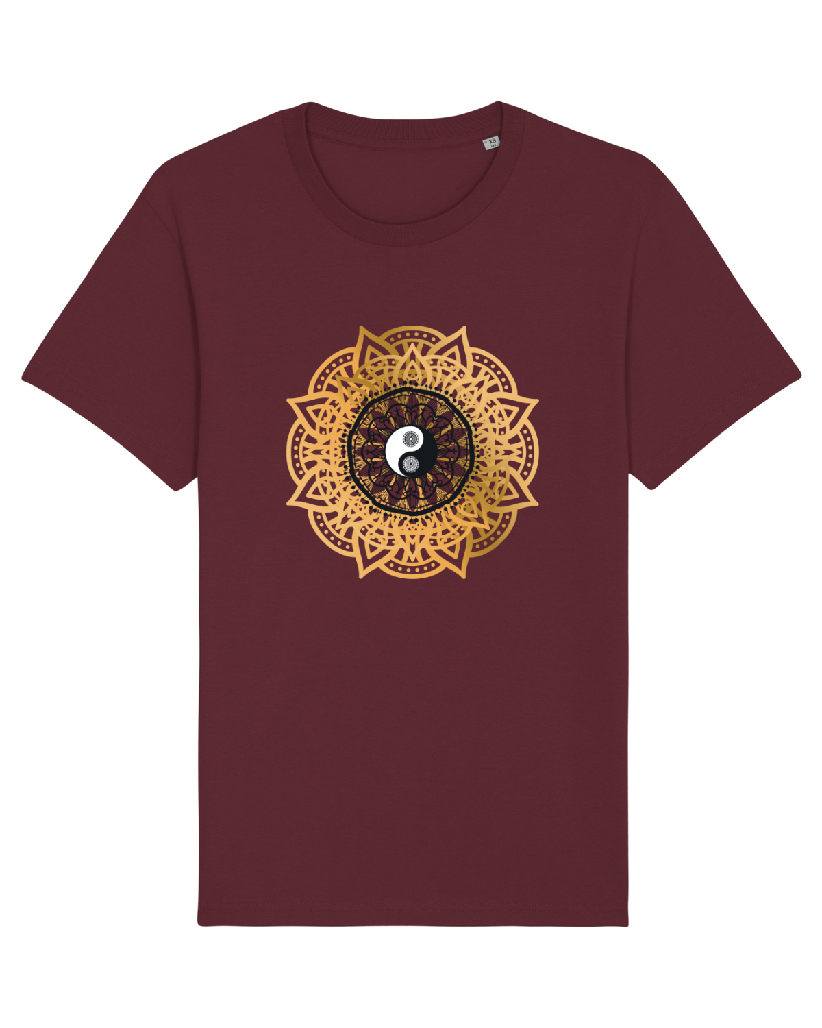 Tricou mânecă scurtă Unisex Rocker Burgundy