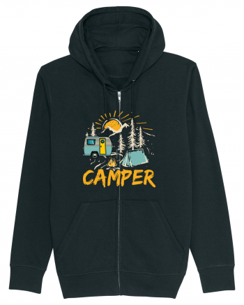 Retro Camper Black
