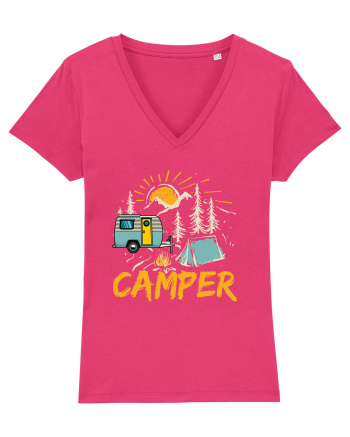Retro Camper Raspberry