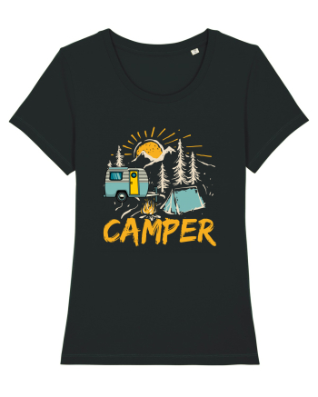 Retro Camper Black