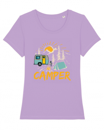Retro Camper Lavender Dawn