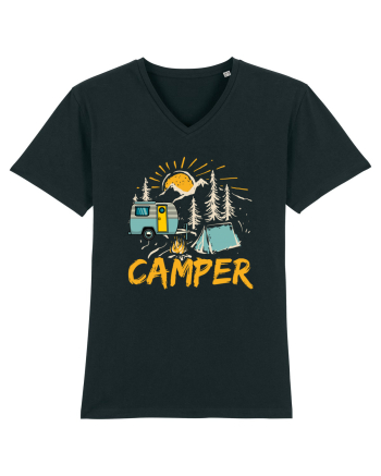 Retro Camper Black