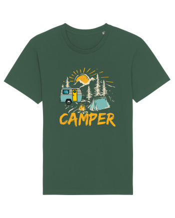 Retro Camper Bottle Green