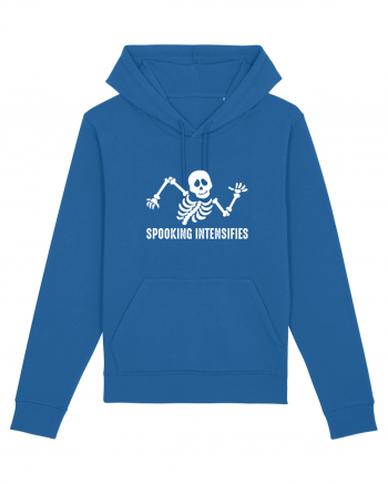 Spooking Intensifies Royal Blue