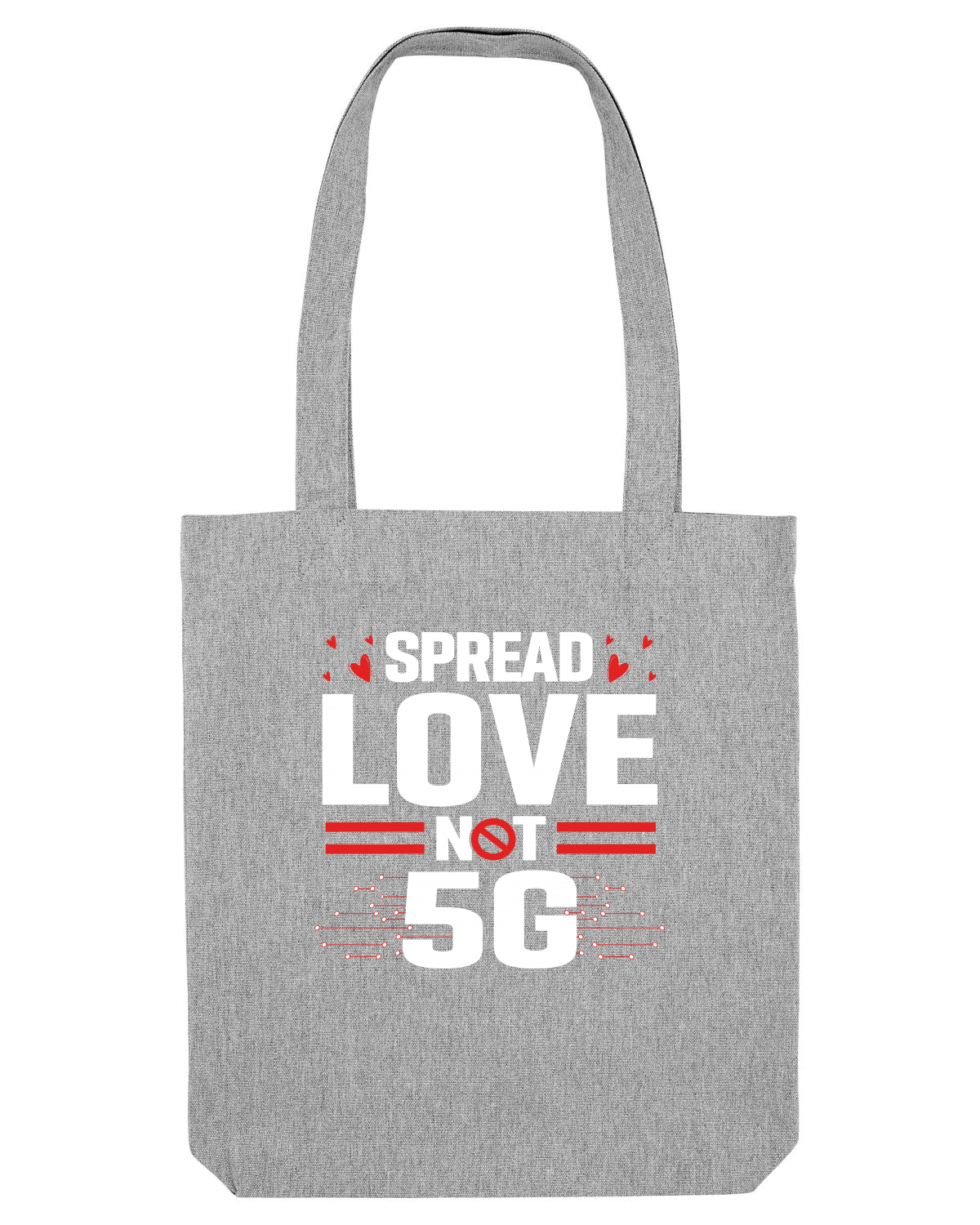 Sacoșă textilă Heather Grey