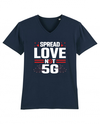 Spread Love Not 5G French Navy