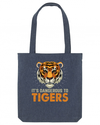 It's Dangerous To Tigers Midnight Blue