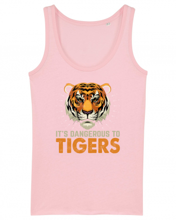 It's Dangerous To Tigers Cotton Pink