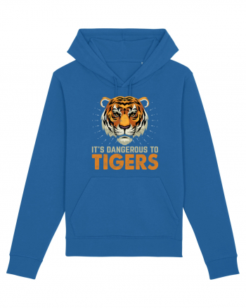 It's Dangerous To Tigers Royal Blue