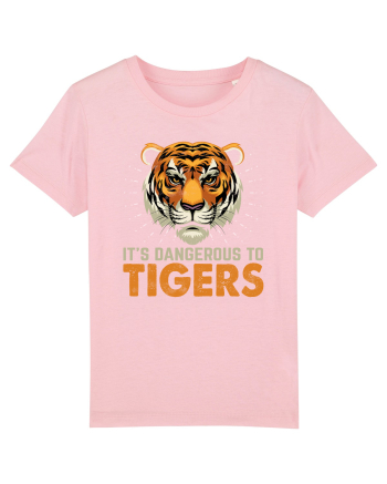 It's Dangerous To Tigers Cotton Pink