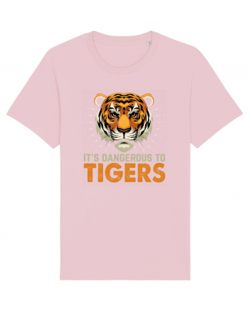 It's Dangerous To Tigers Cotton Pink