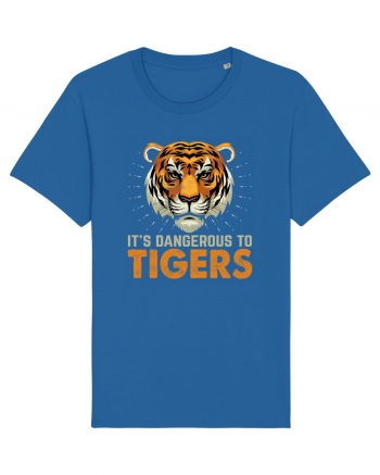 It's Dangerous To Tigers Royal Blue