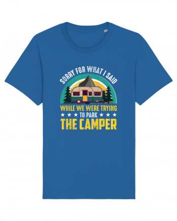 The Camper Says Royal Blue