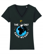 The Only Earth We Have Tricou mânecă scurtă guler V Damă Evoker