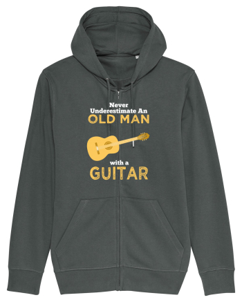 OLD MAN WITH GUITAR Anthracite