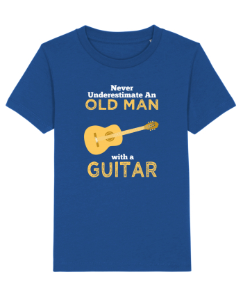 OLD MAN WITH GUITAR Majorelle Blue