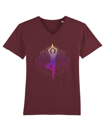 Yoga Mov Lotus Burgundy