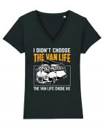 The Van Life Tricou mânecă scurtă guler V Damă Evoker