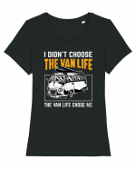 The Van Life Tricou mânecă scurtă guler larg fitted Damă Expresser