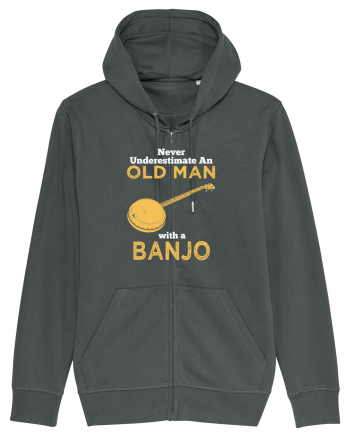OLD MAN WITH A BANJO Anthracite