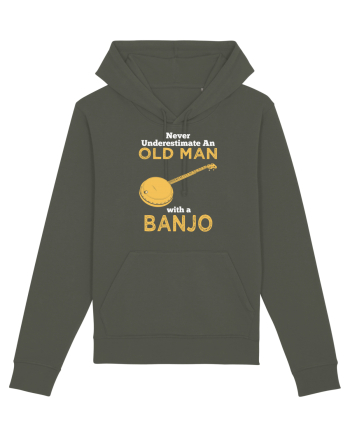 OLD MAN WITH A BANJO Khaki