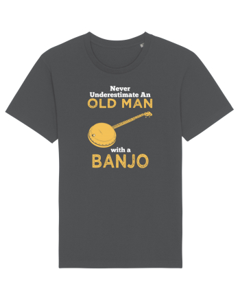 OLD MAN WITH A BANJO Anthracite