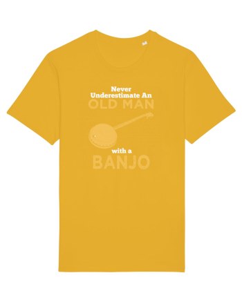 OLD MAN WITH A BANJO Spectra Yellow