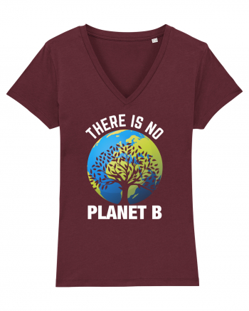 There Is No Planet B Burgundy