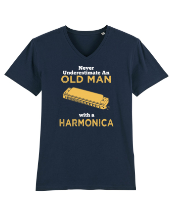 OLD MAN WITH A HARMONICA French Navy