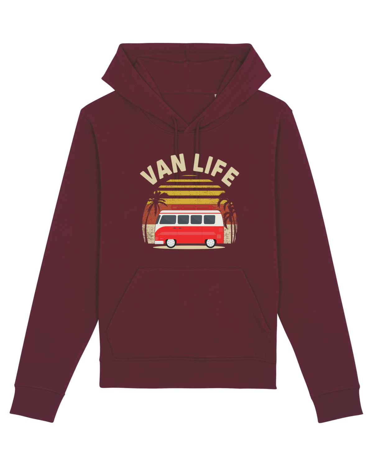 Hanorac Unisex Drummer Burgundy