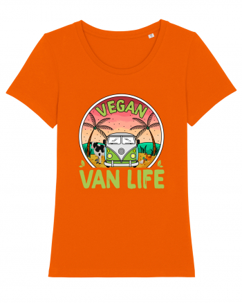 Vegan Van Life Bright Orange