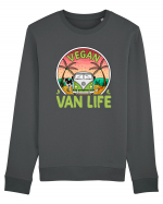 Vegan Van Life Bluză mânecă lungă Unisex Rise