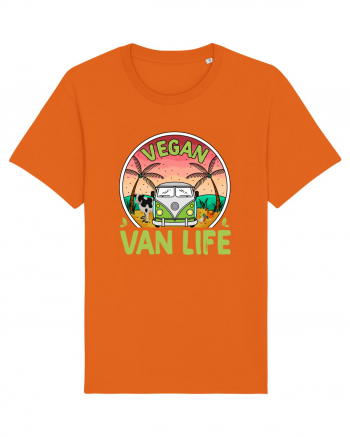 Vegan Van Life Bright Orange