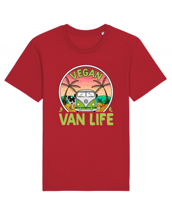 Vegan Van Life Red