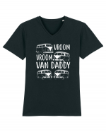 Vroom Vroom Van Daddy Tricou mânecă scurtă guler V Bărbat Presenter