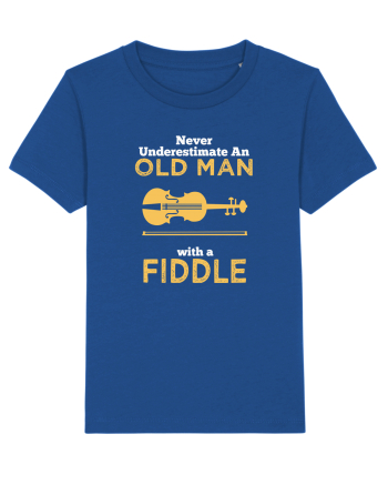 OLD MAN WITH A FIDDLE Majorelle Blue