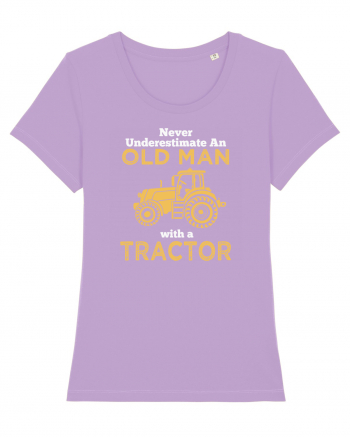 OLD MAN WITH A TRACTOR Lavender Dawn