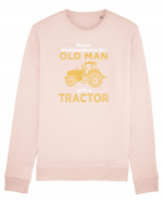 OLD MAN WITH A TRACTOR Bluză mânecă lungă Unisex Rise