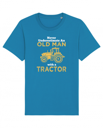 OLD MAN WITH A TRACTOR Azur