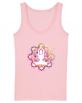 Yoga Lotus Mandala Roz Cotton Pink