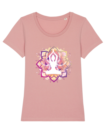 Yoga Lotus Mandala Roz Canyon Pink
