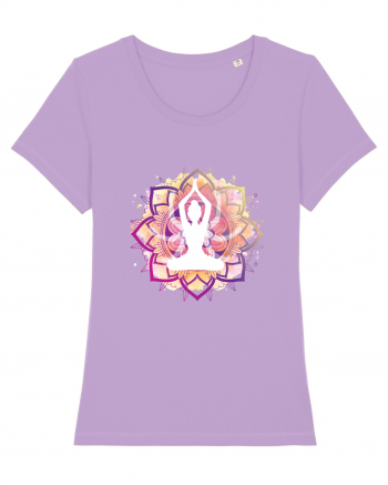 Yoga Lotus Mandala Roz Lavender Dawn