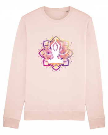 Yoga Lotus Mandala Roz Candy Pink