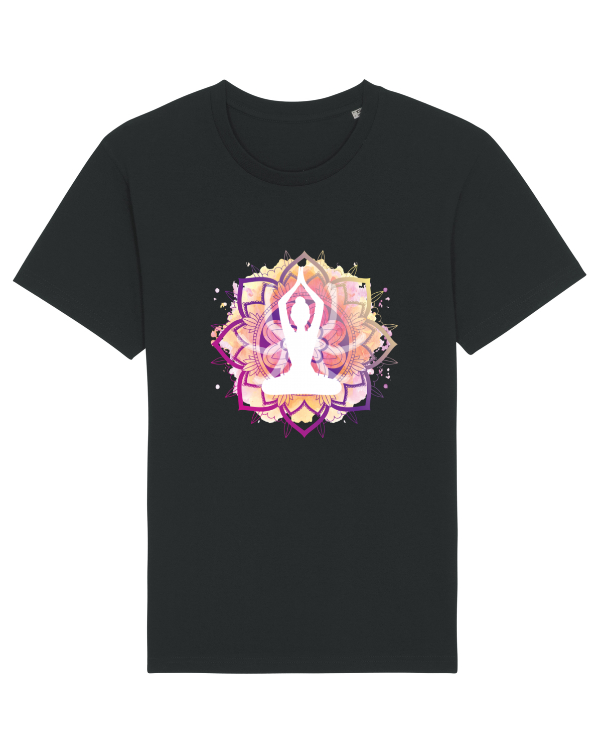Tricou mânecă scurtă Unisex Rocker Black