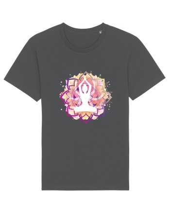 Yoga Lotus Mandala Roz Anthracite