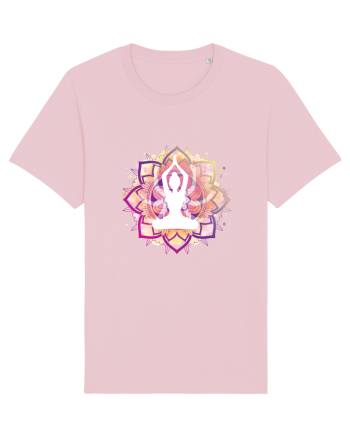 Yoga Lotus Mandala Roz Cotton Pink