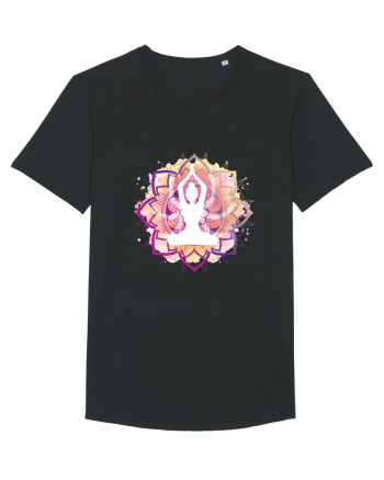 Yoga Lotus Mandala Roz Black